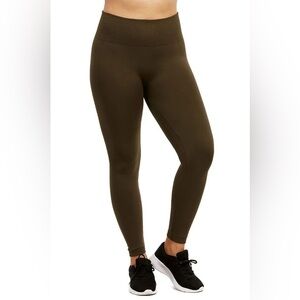 Brown Fleece Leggings